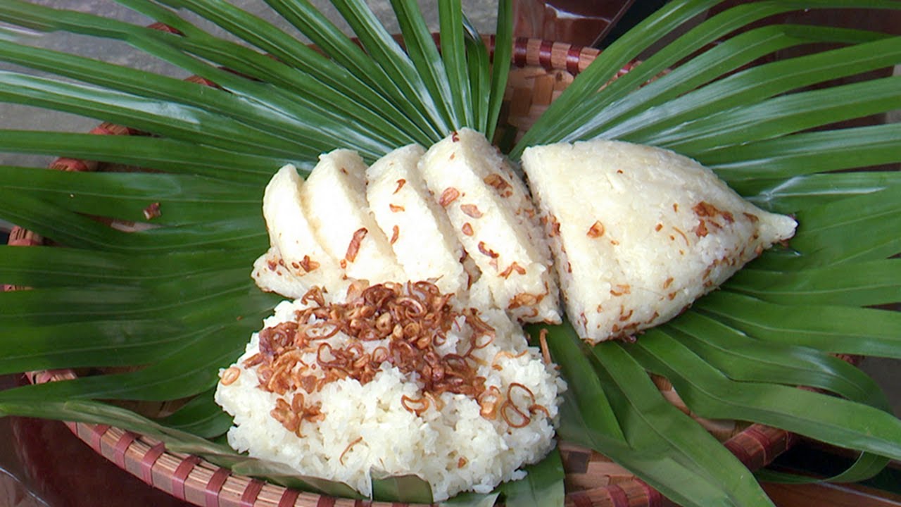 Cơm nắm lá cọ-ivivu