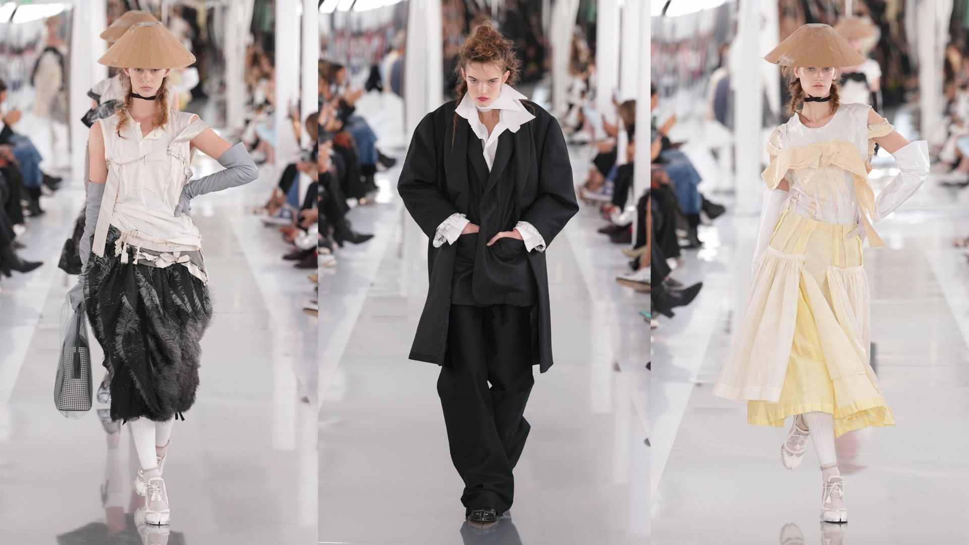 Maison Margiela Co-Ed Xuân-Hè 2024: Vẻ đẹp phi thường từ rác tái chế