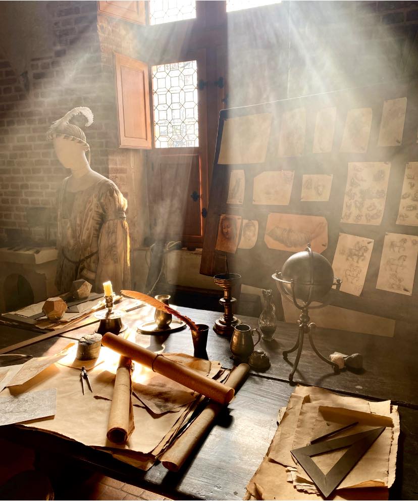 Lâu đài Clos Lucé - Nơi cư ngụ cuối đời của Leonardo da Vinci
