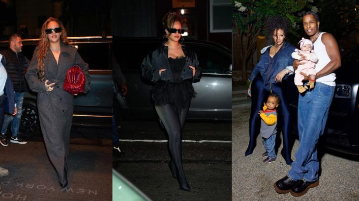 Trước hay sau sinh, phong cách thời trang của Rihanna đều tạo nên xu hướng