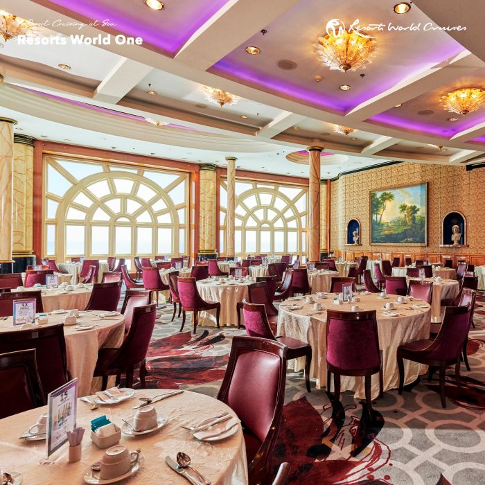 Resorts World One có nhiều nhà hàng với phong cách ẩm thực đa dạng