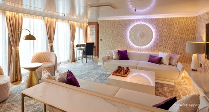 Du thuyền Resorts World One được ví như một khu nghỉ dưỡng siêu sang trên đại dương.