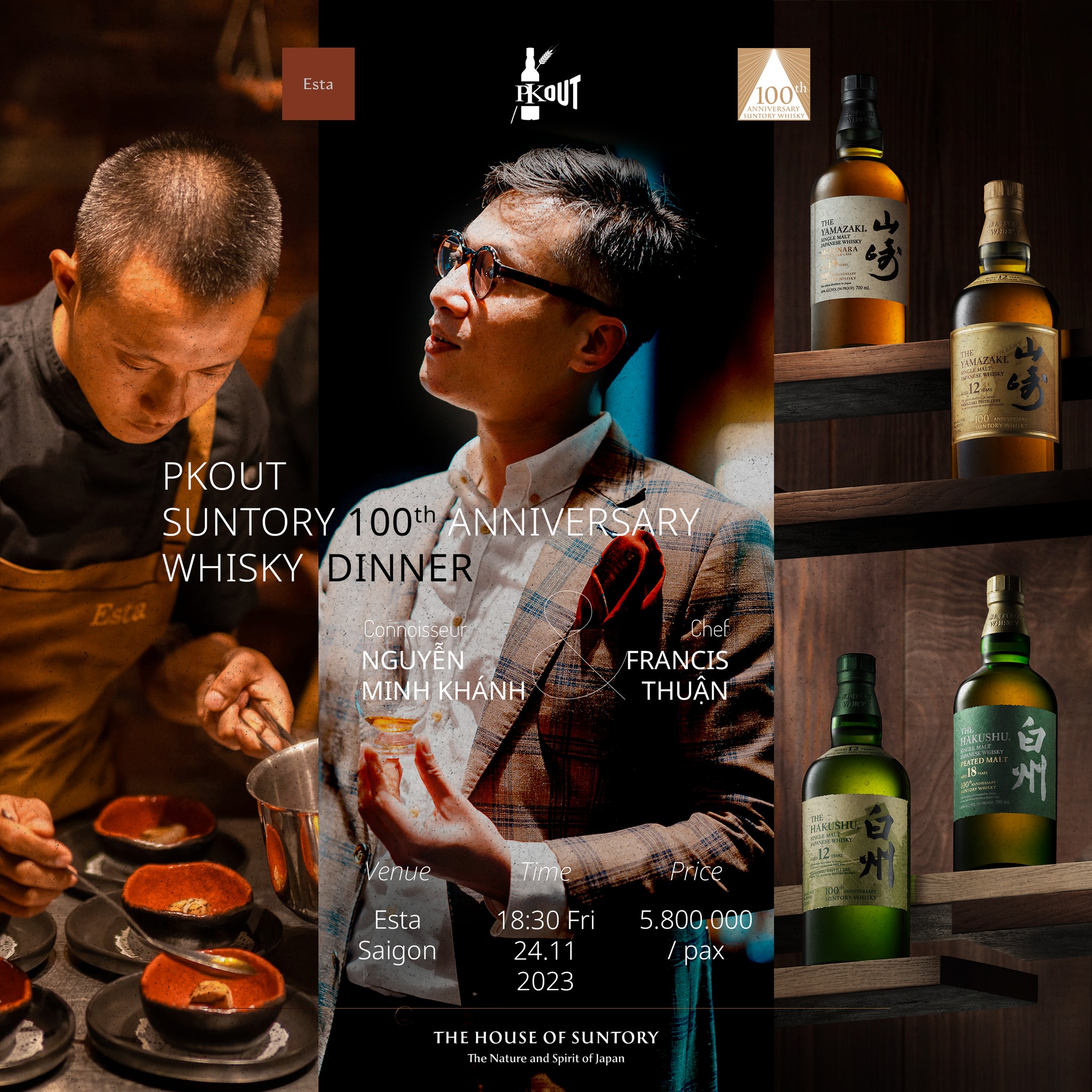 Trải nghiệm đa giác quan cùng Taste Studio, tiệc Four