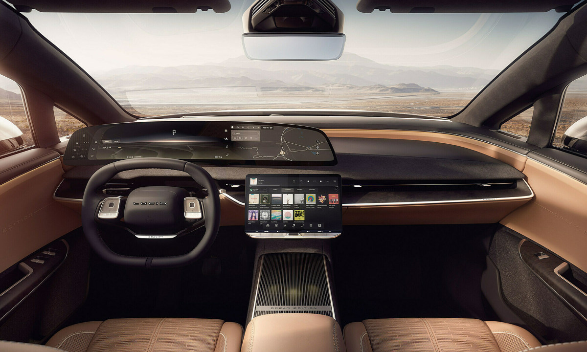 Lucid Gravity - SUV điện kiểu Mỹ