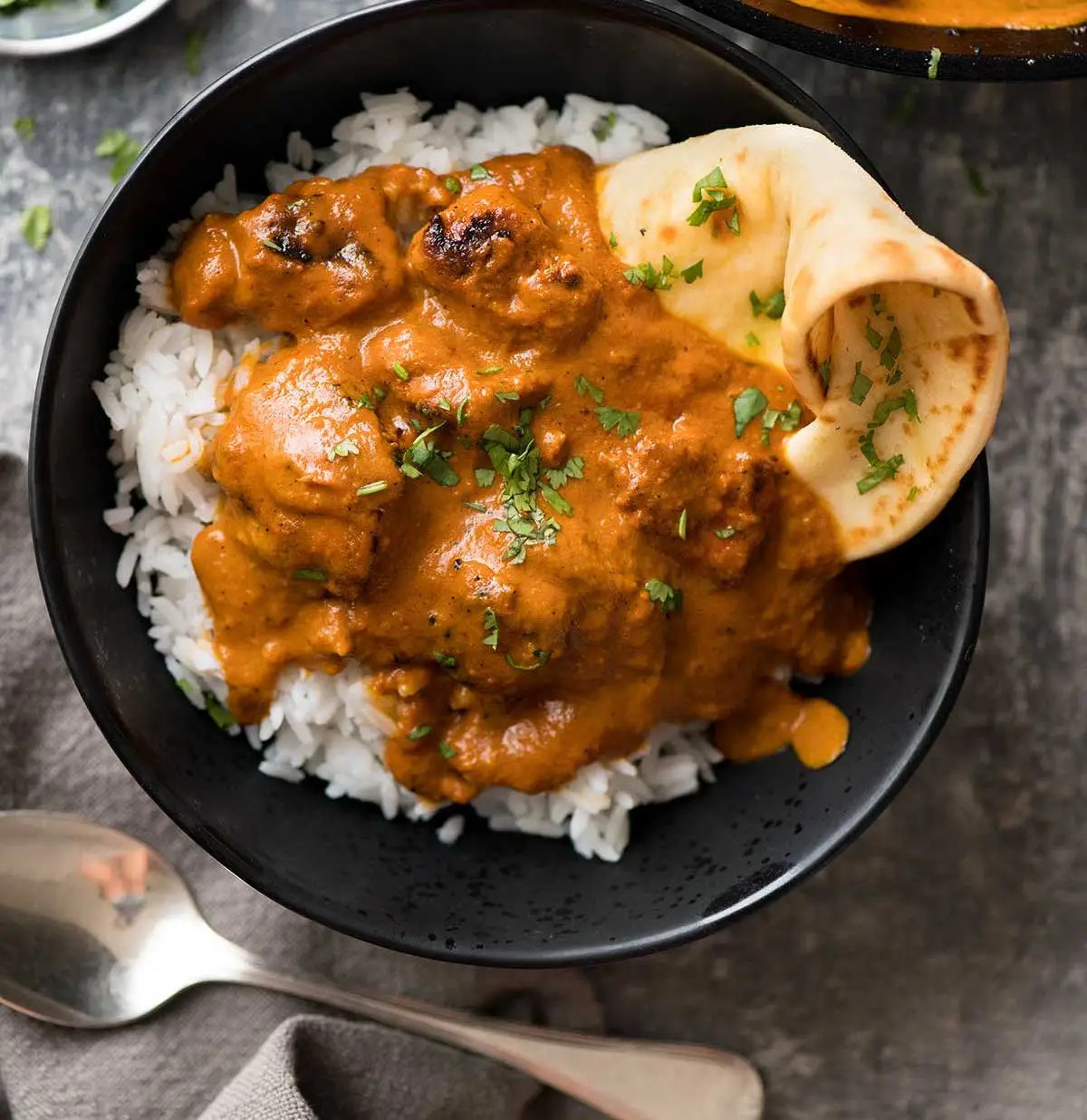 Cà ri Tikka Masala gà. Ảnh: RecipeTin Eats
