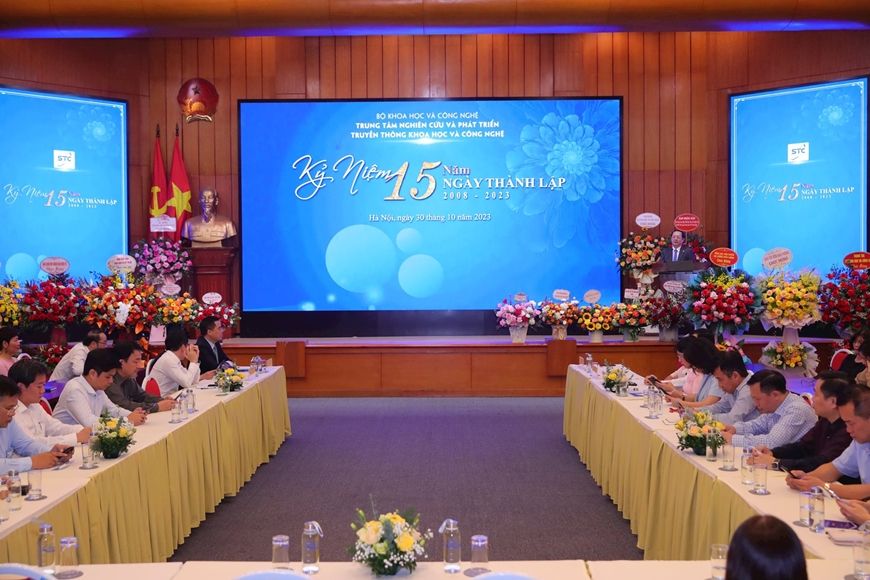 Quang cảnh lễ kỷ niệm.