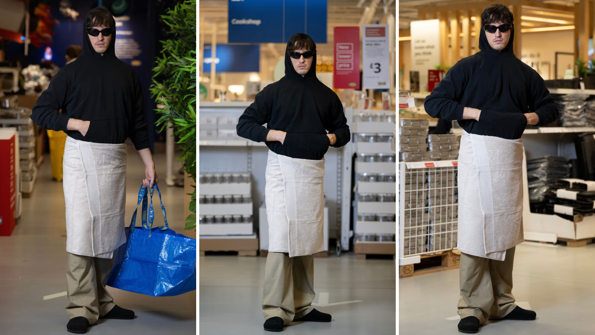 Balenciaga Towel Skirt