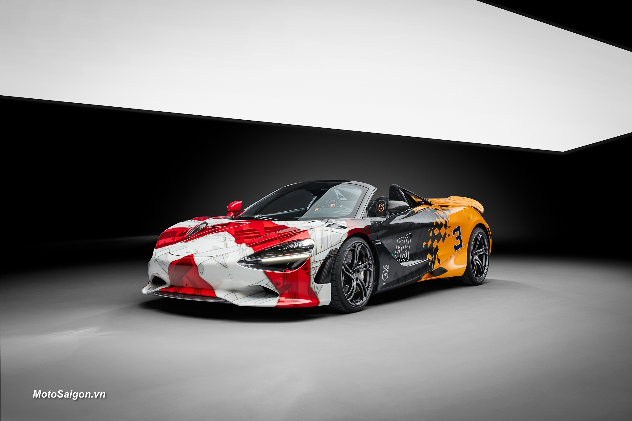 McLaren 750S chủ đề 3-7-59 – phiên bản tôn vinh thành tích chiến thắng ‘Triple Crown’