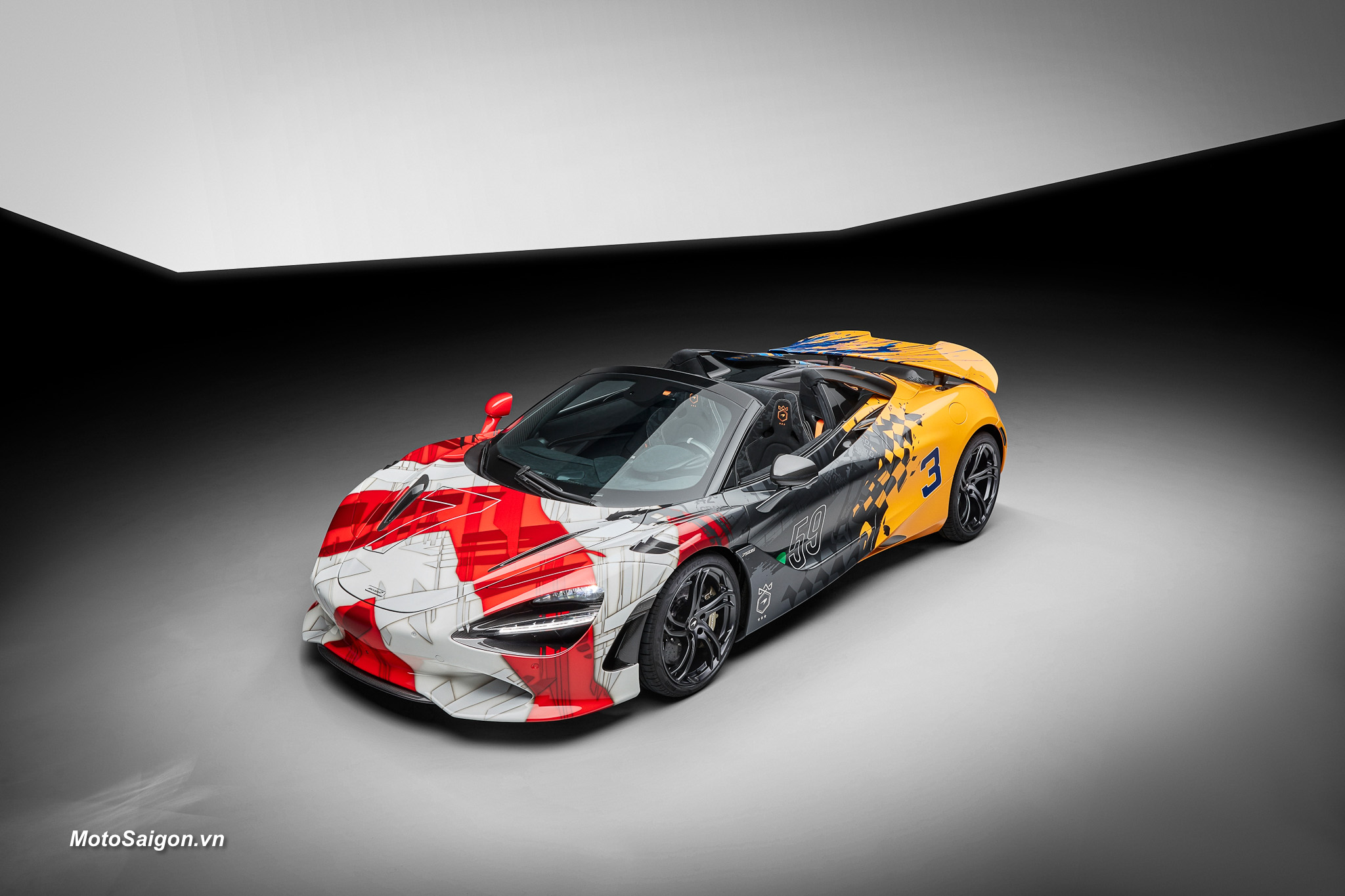McLaren 750S chủ đề 3-7-59 – phiên bản tôn vinh thành tích chiến thắng ‘Triple Crown’