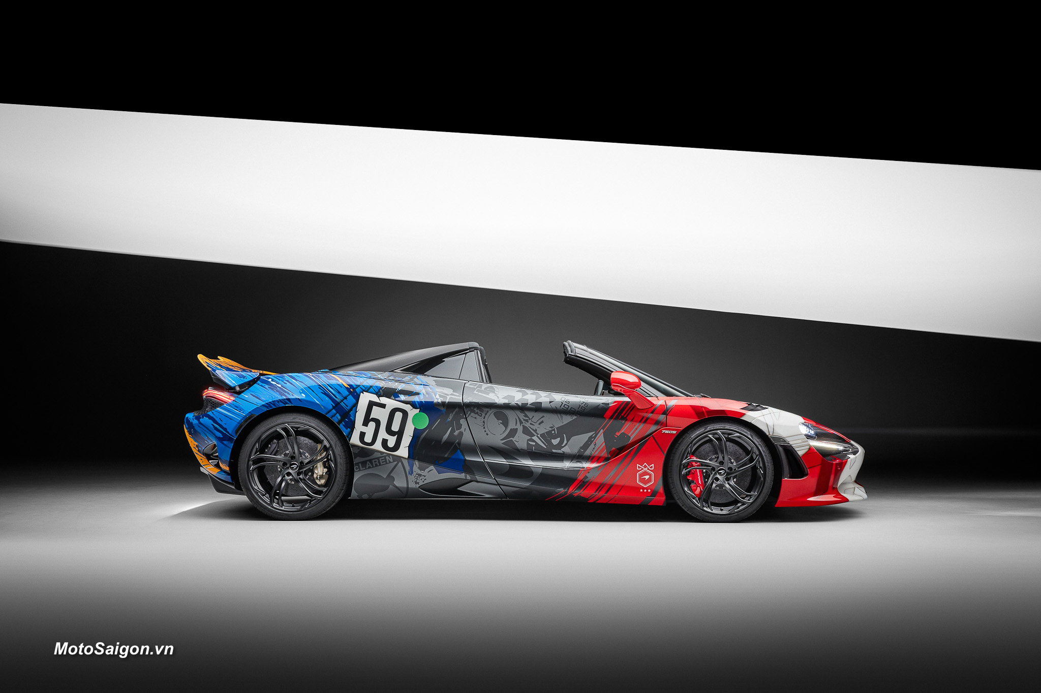 McLaren 750S chủ đề 3-7-59 – phiên bản tôn vinh thành tích chiến thắng ‘Triple Crown’