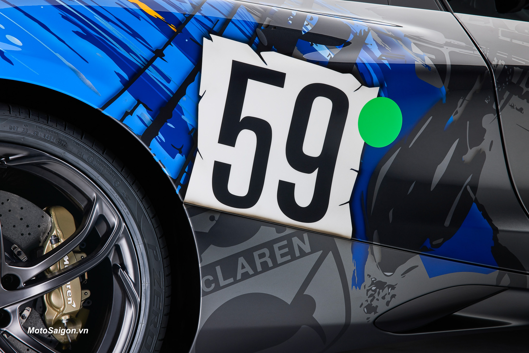 McLaren 750S chủ đề 3-7-59 – phiên bản tôn vinh thành tích chiến thắng ‘Triple Crown’