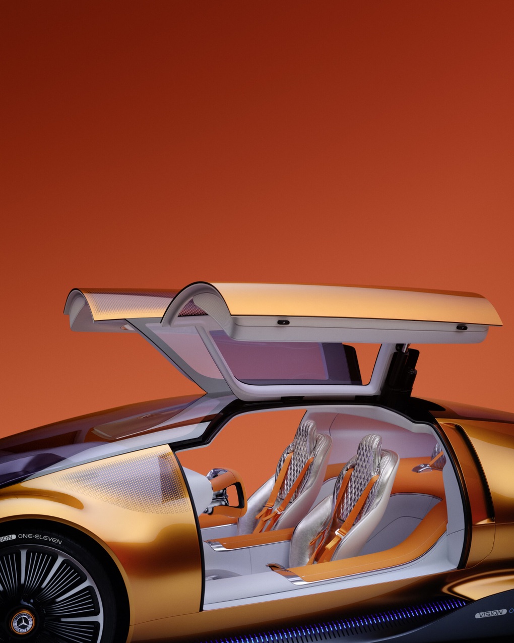 Vision One-Eleven phác họa tương lai xe điện Mercedes - 9