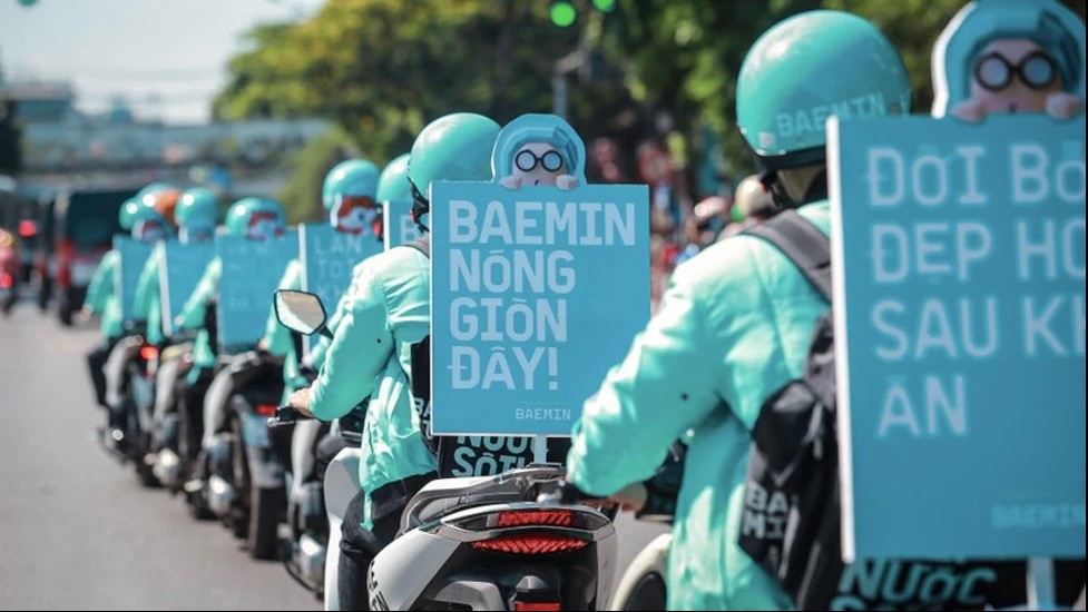 ứng dụng giao đồ ăn Baemin