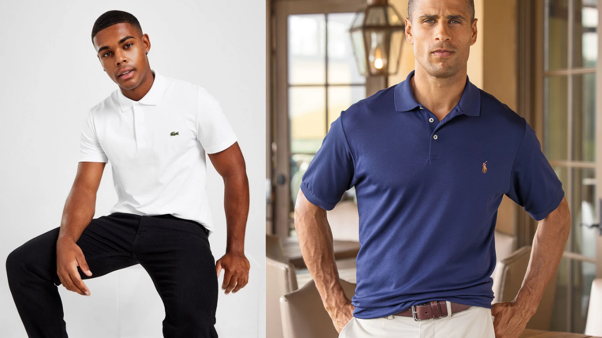 polo Lacoste và polo Ralph Lauren