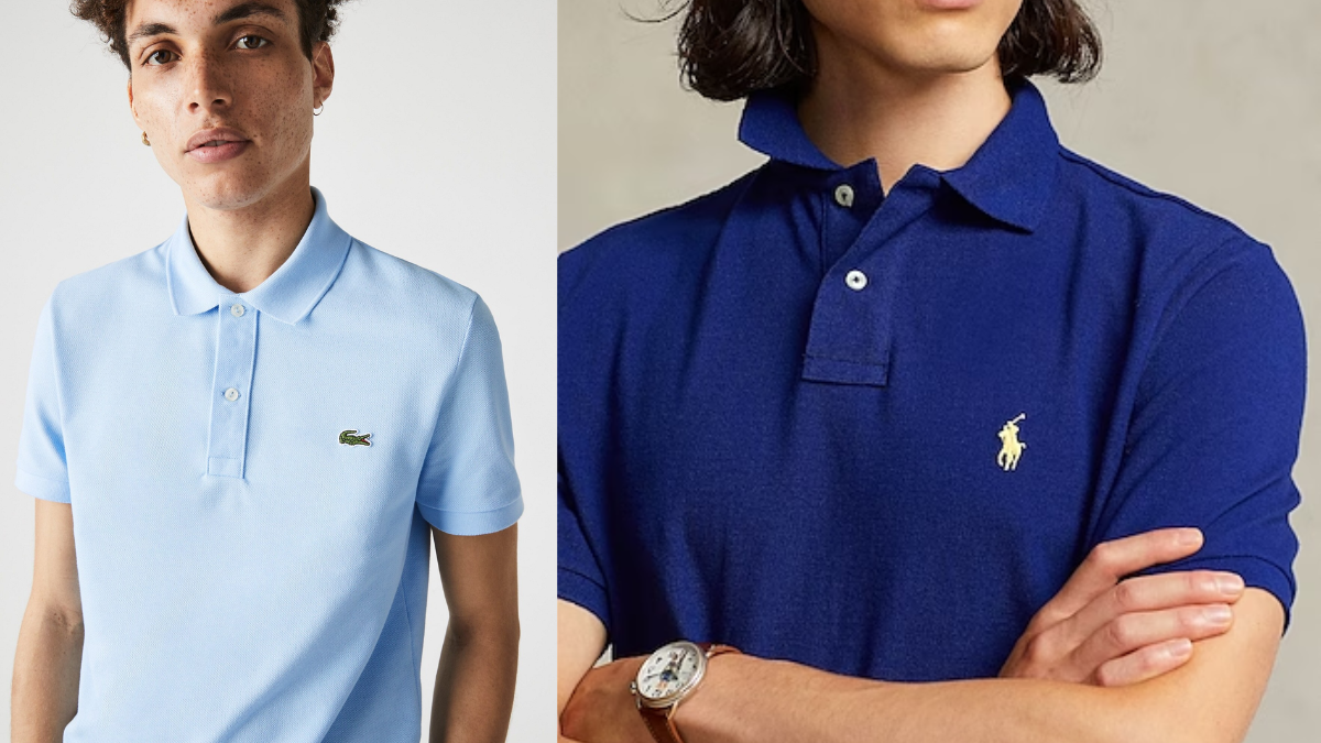 polo Lacoste và polo Ralph Lauren
