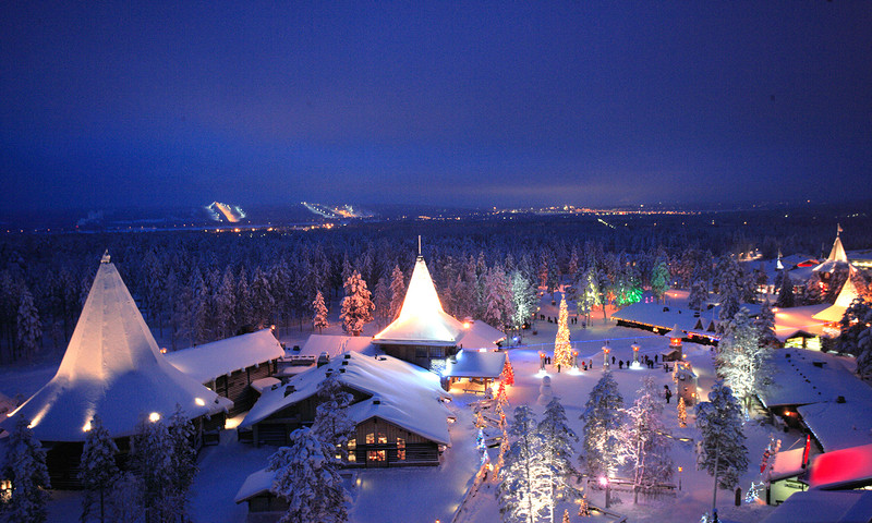 Santa Claus Village (Ảnh: Sưu tầm)