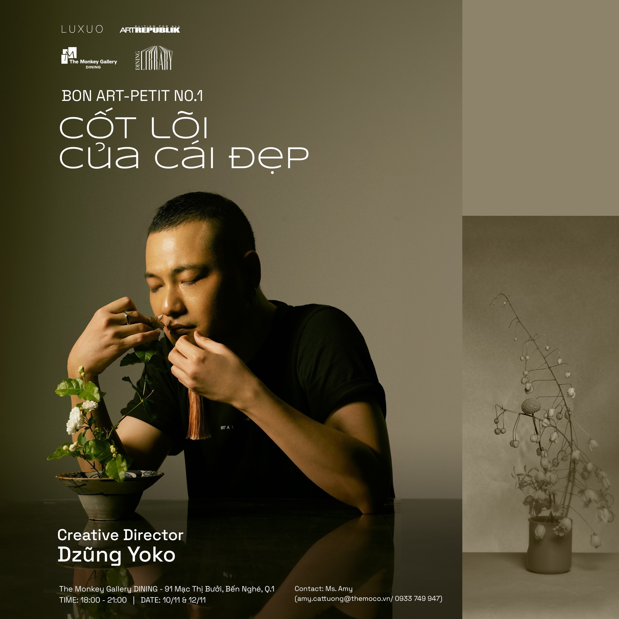 Dzũng Yoko – Người nghệ sĩ đầu tiên mở màn Bon Art-petit