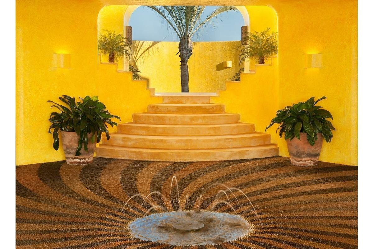 Ngắm lâu đài nổi đẹp như tranh vẽ trên đỉnh núi Mexico