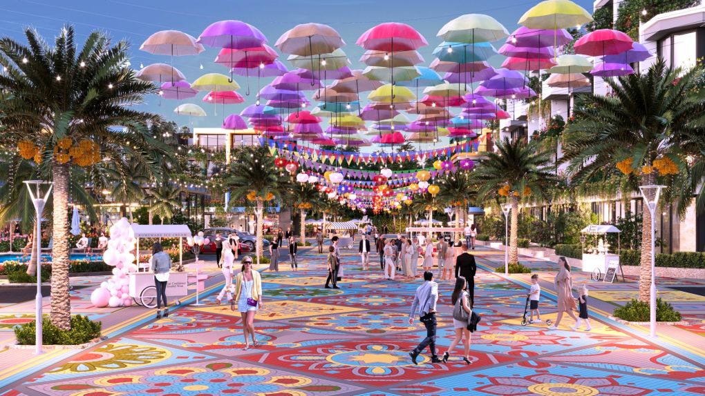 Phối cảnh dự án Flamingo Golden Hill tại Ba Sao, Hà Nam. Ảnh: Flamingo Holdings