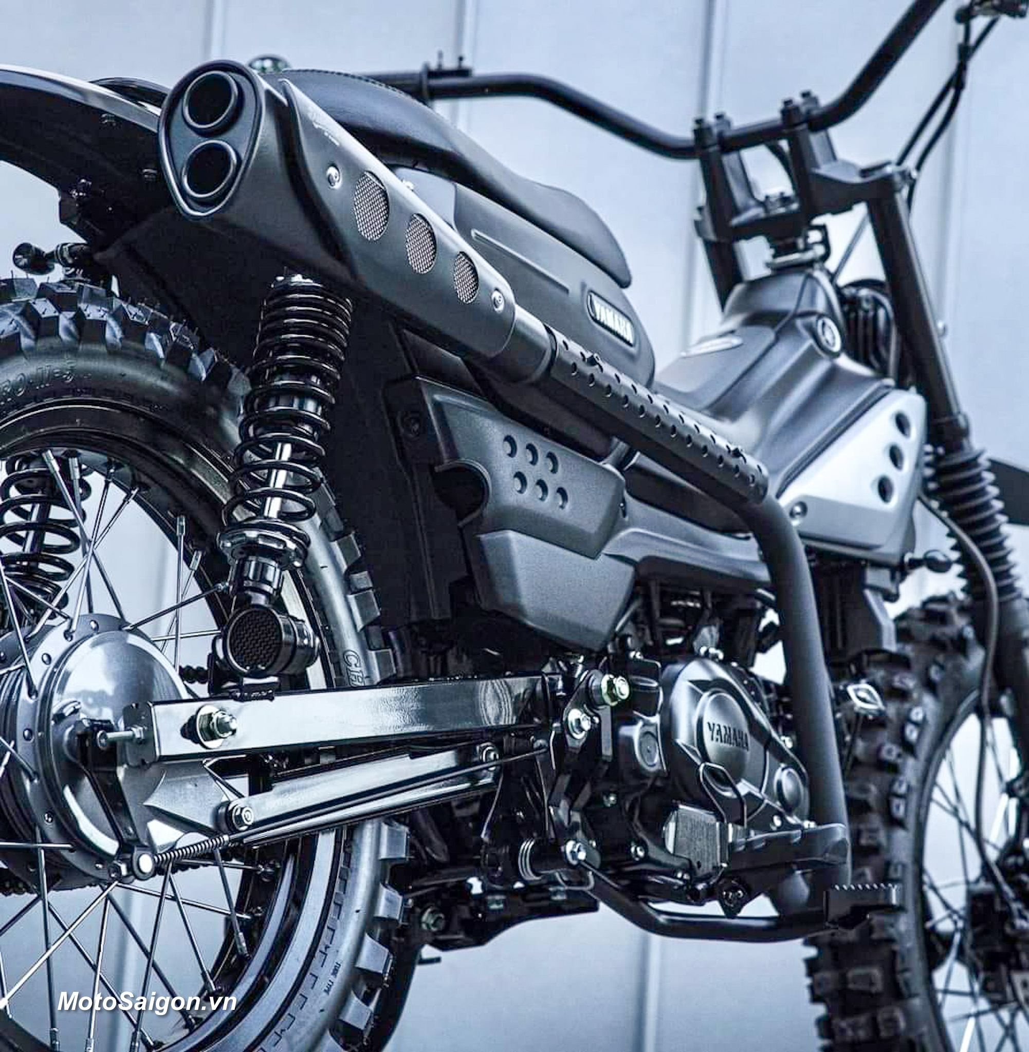 Yamaha PG1 độ Tracker đi rừng nhiều đồ chơi phụ kiện đáng giá