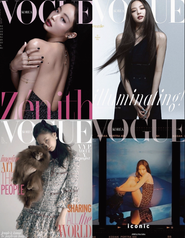 Jennie (BLACKPINK) - Ngôi sao lên bìa Vogue nhiều nhất năm 2023 - Ảnh 1. Jennie (BLACKPINK)