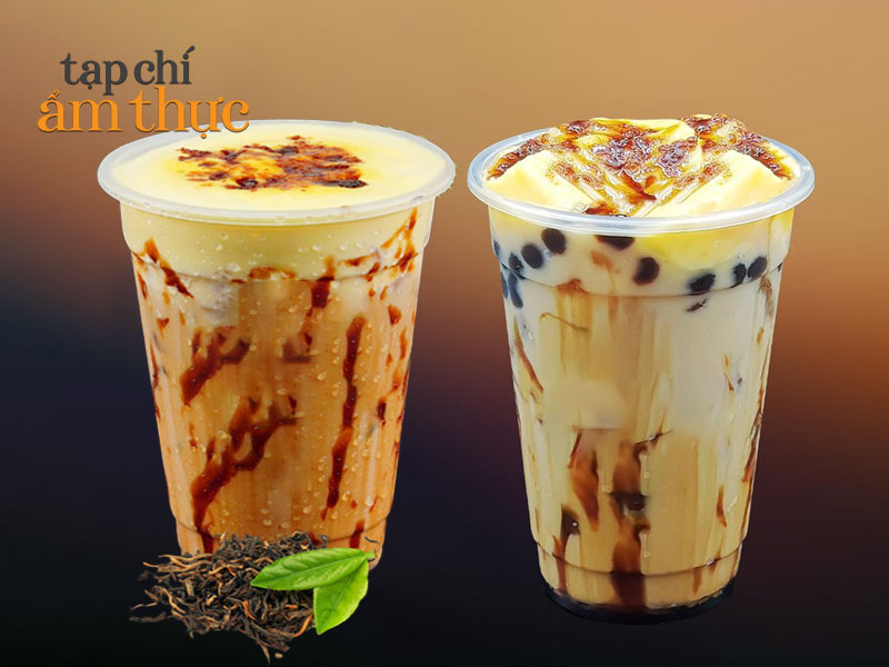 Trà sữa nướng đã nhanh chóng trở thành một trend hot của giới trẻ
