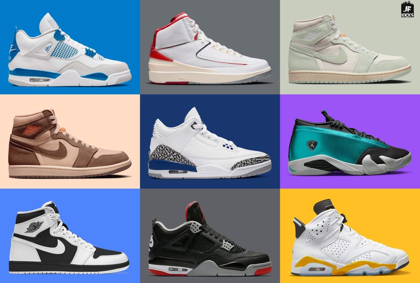 Chào đón loạt Air Jordan Retro được phát hành năm 2024