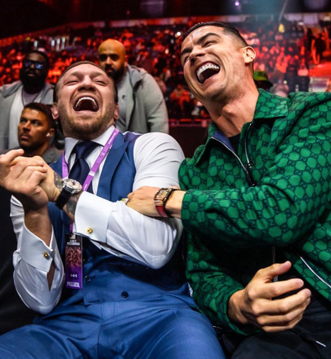 Ronaldo trở thành tâm điểm chú ý tại sự kiện boxing vào ngày 24/12.