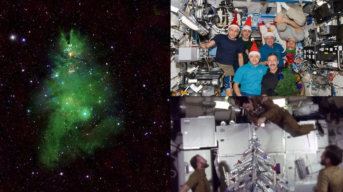 Người yêu thiên văn thích thú trước "cây thông Noel giữa ngân hà" được NASA công bố