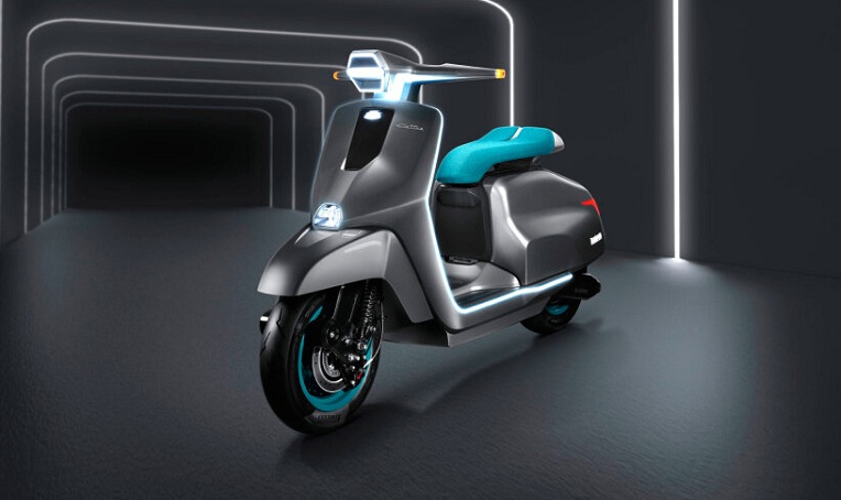 Xe điện Lambretta Elettra rực rỡ ánh sáng tại EICMA 2023
