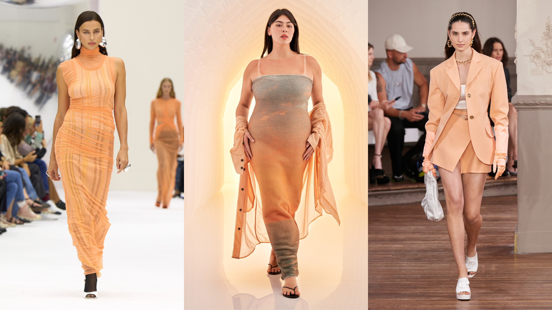 Đón năm mới với loạt diện mạo lấy cảm hứng từ màu sắc chủ đạo 2024 “Peach Fuzz”