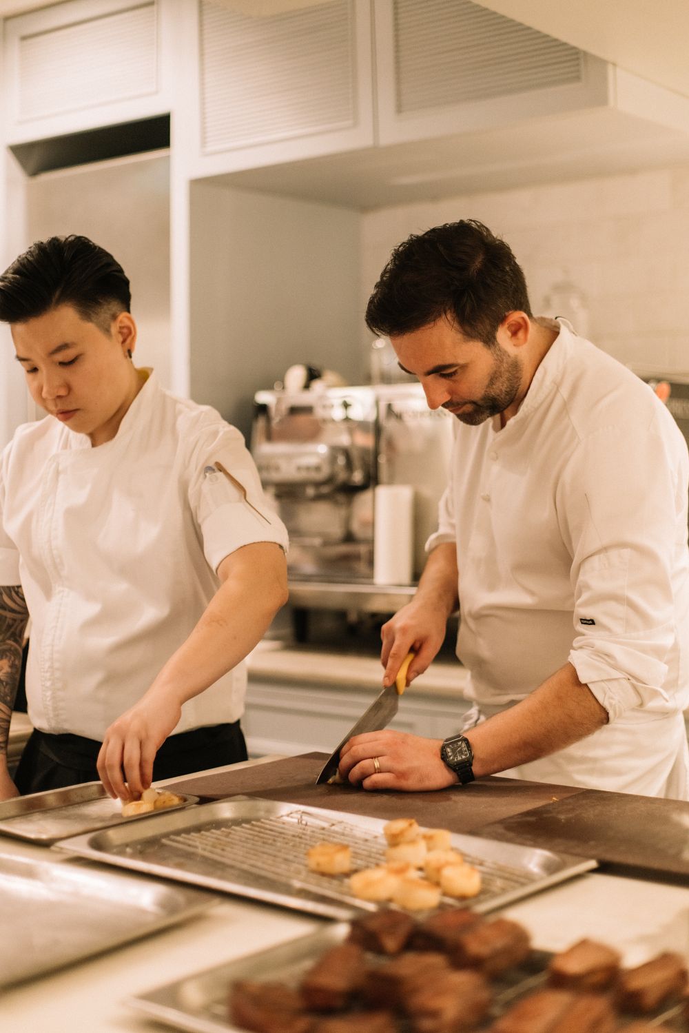 Đầu bếp Michael tại sự kiện Food and Wine 2023