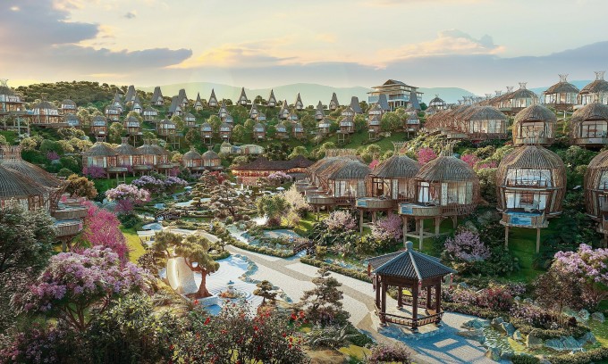 Ravi Onsen Retreat Hoa Binh khoáng nóng cách Hà Nội 1 giờ lái xe