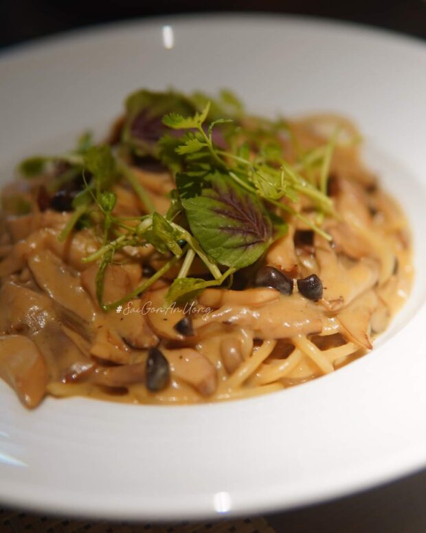Tofu pasta: mì Ý cùng chao