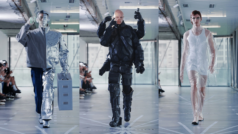 Bộ sưu tập Xander Zhou Spring 2024 mang tên “Pro A.I.Volution”