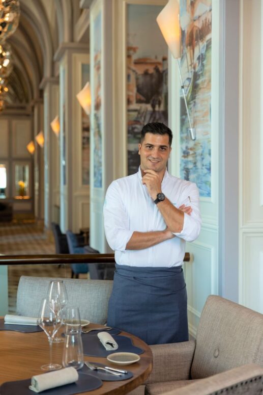 Đầu bếp Luigi Stinga từ Nhà hàng Talea by Antonio Guida, Abu Dhabi, Một sao Michelin