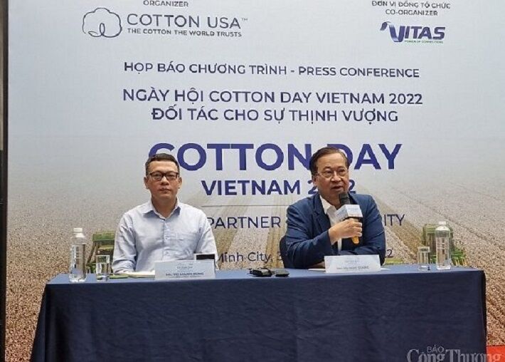 ông Giang tại sự kiện Cotton Day 2022