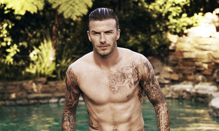 David Beckham tập luyện giữ dáng