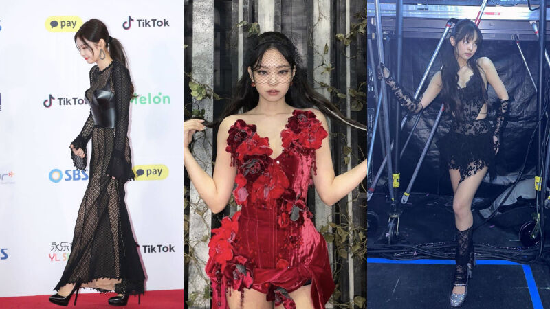 phối áo corset của BLACKPINK