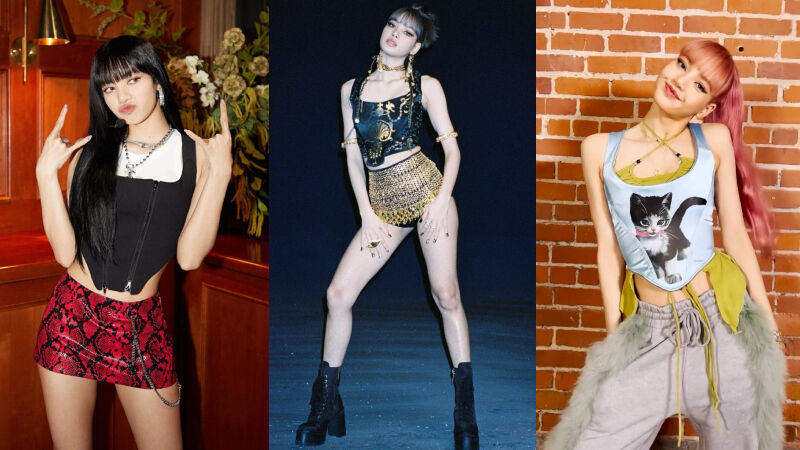 phối áo corset của BLACKPINK
