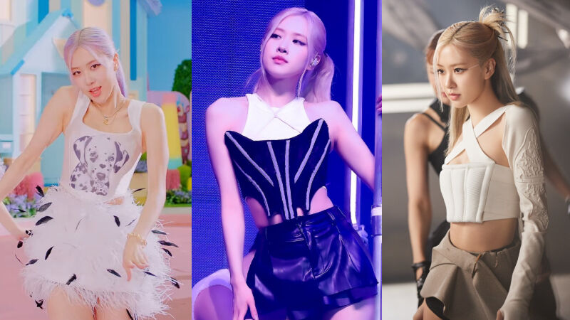 phối áo corset của BLACKPINK