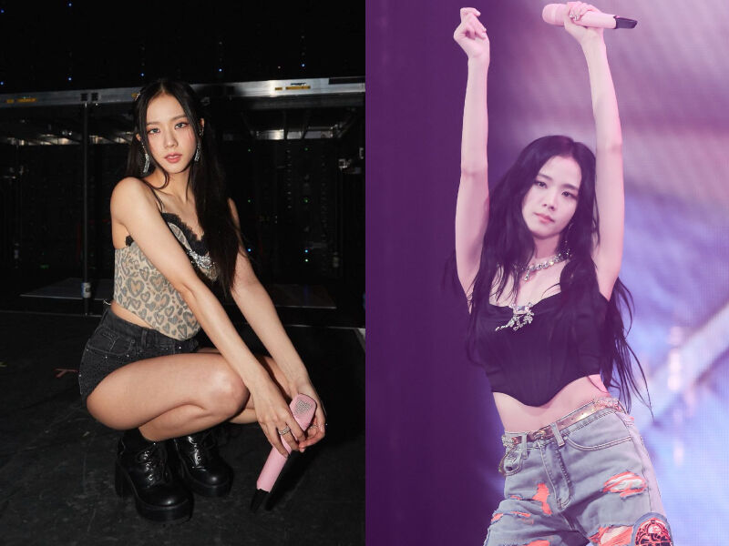 phối áo corset của BLACKPINK
