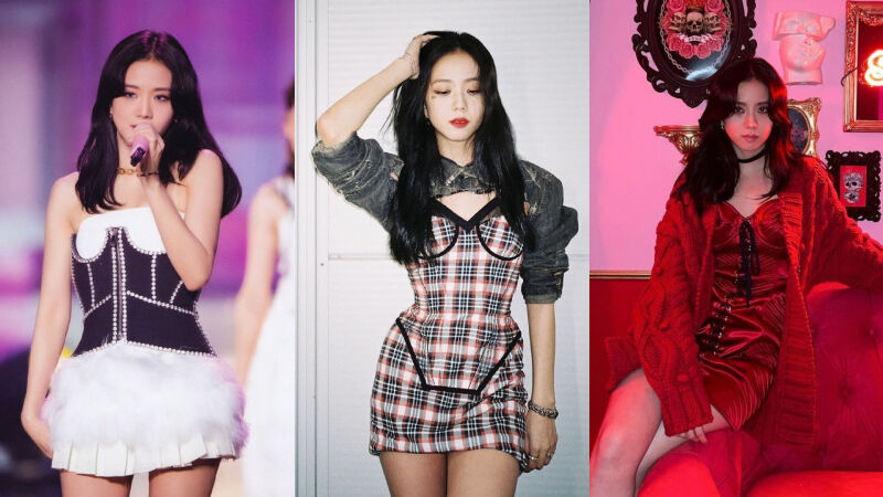 phối áo corset của BLACKPINK