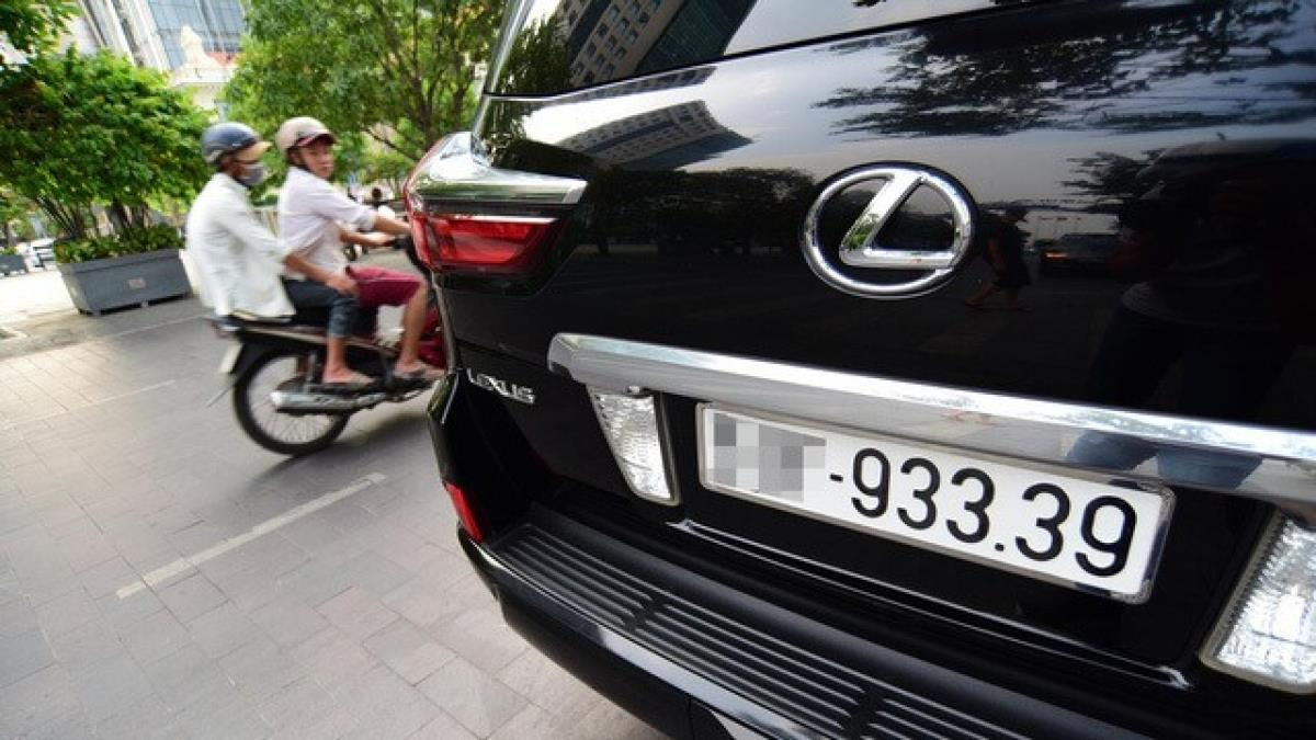 Biển số xe sẽ được đấu giá