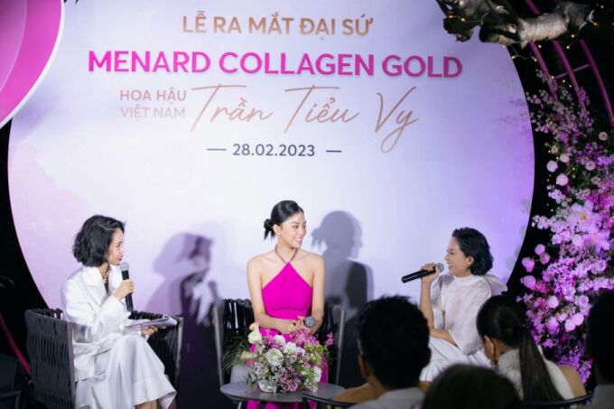 đại sứ Menard Collagen Gold