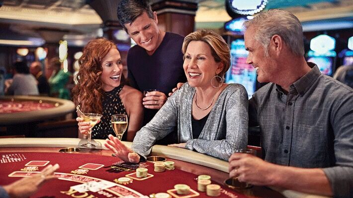Khu casino.