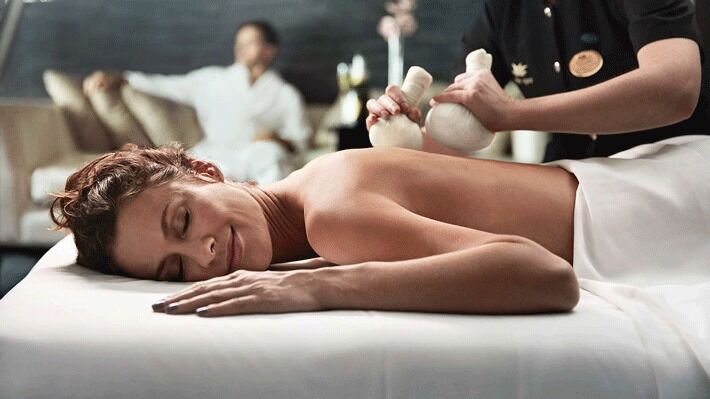 Khu vực spa.