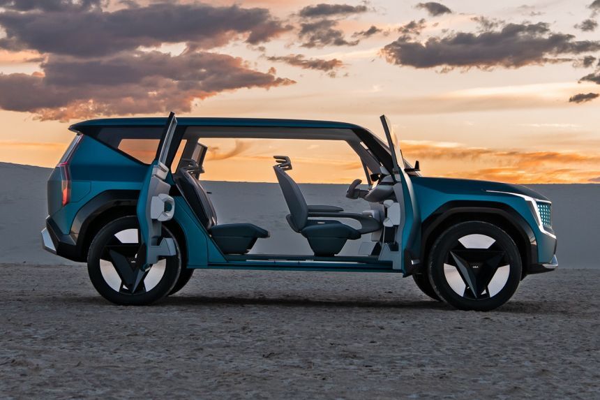 xe điện Kia EV9 concept