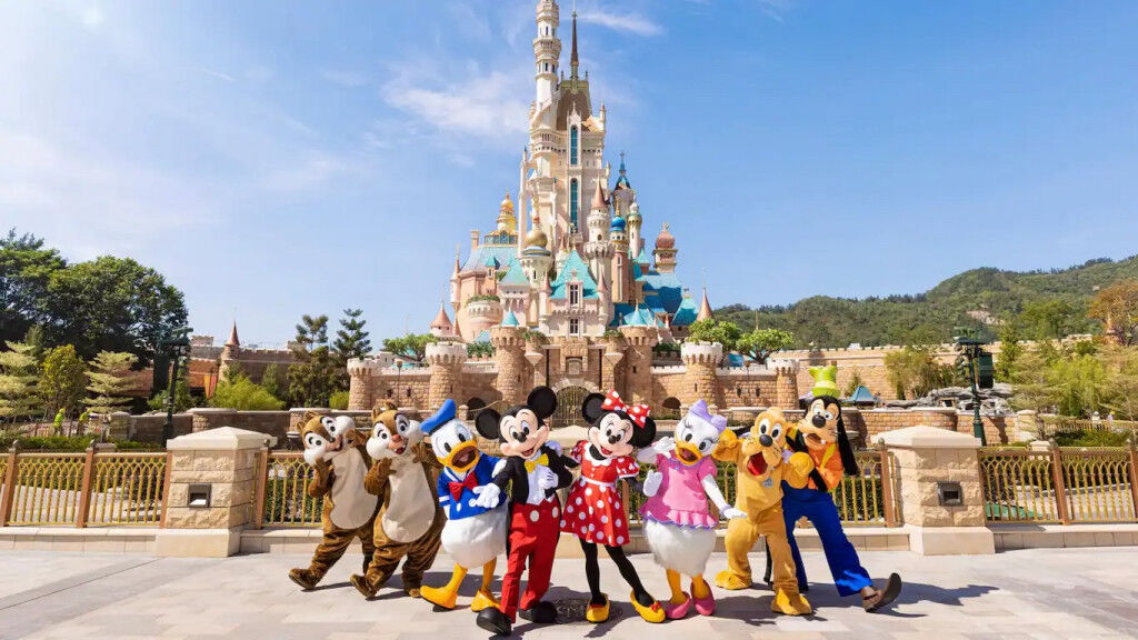 Disneyland Hồng Kông. Ảnh: hongkongdisneyland.