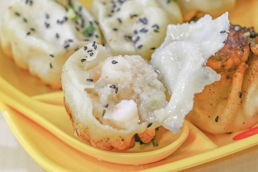 Bánh bao chiên nước Thượng Hải ivivu 1
